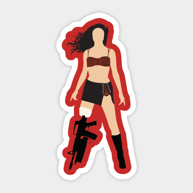 Cherry / Planet Terror Sticker by Woah_Jonny